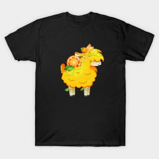 Orange Citrus Alpaca T-Shirt